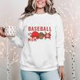 I'm A Baseball Mom Of Course I'm Broke Premium Women Crewneck Sweatshirt