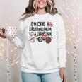 I'm Not A Regular Mom I'm A Baseball Mom Mother's Day Women Crewneck Sweatshirt
