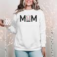 Loud & Proud Baseball Mom Softball Mother Women Mommy Women Crewneck Sweatshirt