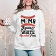 Moms Against Baseball Pants Baseball Mom Joke Women Crewneck Sweatshirt Moms Against Baseball Pants Baseball Mom Joke Women Crewneck Sweatshirt