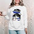 Nicaraguan Baseball Mom Nicaragua Flag Baseball Girl Women Crewneck Sweatshirt Nicaraguan Baseball Mom Nicaragua Flag Baseball Girl Women Crewneck Sweatshirt