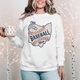 Ohio Baseball Mom Women Crewneck Sweatshirt Ohio Baseball Mom Women Crewneck Sweatshirt