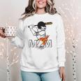 Proud Baseball MOM Sports & Softball Nostalgia Women Crewneck Sweatshirt Proud Baseball MOM Sports & Softball Nostalgia Women Crewneck Sweatshirt