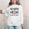 Proud Senior Baseball Mom Senior 2024 Class Leopard Game Day Raglan Baseball Tee Women Crewneck Sweatshirt Proud Senior Baseball Mom Senior 2024 Class Leopard Game Day Raglan Baseball Tee Women Crewneck Sweatshirt