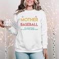 When A Mother Signs Child Up For Baseball Baseball Mom Premium Women Crewneck Sweatshirt When A Mother Signs Child Up For Baseball Baseball Mom Premium Women Crewneck Sweatshirt