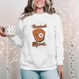 Women Baseball Mom Shirt Baseball Season Shirt Mothers Day Women Crewneck Sweatshirt