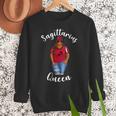 African American Baseball Mom Sagittarius Queen Zodiac Sign Women Crewneck Sweatshirt African American Baseball Mom Sagittarius Queen Zodiac Sign Women Crewneck Sweatshirt
