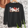 Ball Mom Bow Tie Baseball Mom Women Crewneck Sweatshirt Ball Mom Bow Tie Baseball Mom Women Crewneck Sweatshirt