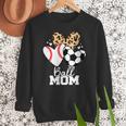 Ball Mom Soccer Baseball Mom Heart Women Crewneck Sweatshirt Ball Mom Soccer Baseball Mom Heart Women Crewneck Sweatshirt