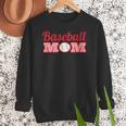 Baseball Mom Cute Mother Fans Baseball Graphic Women Crewneck Sweatshirt