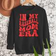 In My Baseball Mom Era Red Women Crewneck Sweatshirt In My Baseball Mom Era Red Women Crewneck Sweatshirt