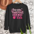 In My Baseball Mom Era Retro Mom Life Mother's Day 2024 Women Crewneck Sweatshirt