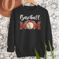 Baseball Mom Leopard Game Day Mom Life Mother's Day Women Crewneck Sweatshirt Baseball Mom Leopard Game Day Mom Life Mother's Day Women Crewneck Sweatshirt
