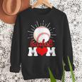 Baseball Mom Mama Mother's Day Sport Lover Women Crewneck Sweatshirt Baseball Mom Mama Mother's Day Sport Lover Women Crewneck Sweatshirt