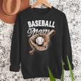 Baseball Mom Baseball Player Women Crewneck Sweatshirt Baseball Mom Baseball Player Women Crewneck Sweatshirt