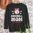 Baseball Mom Shirt Mama Women Baseball Shirt For Women Crewneck Sweatshirt