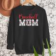 Baseball Mom Sporty Humor Women Crewneck Sweatshirt Baseball Mom Sporty Humor Women Crewneck Sweatshirt