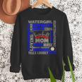 Baseball Mom Traits For Great Mothers Grey And Blue Women Crewneck Sweatshirt Baseball Mom Traits For Great Mothers Grey And Blue Women Crewneck Sweatshirt
