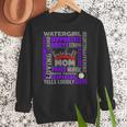 Baseball Mom Traits For Great Mothers Grey And Purple Women Crewneck Sweatshirt Baseball Mom Traits For Great Mothers Grey And Purple Women Crewneck Sweatshirt