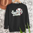 Baseball Mom's Favorite Game Day Women Crewneck Sweatshirt