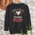 Baseball Moms Game Practice Sports School Kids Women Crewneck Sweatshirt Baseball Moms Game Practice Sports School Kids Women Crewneck Sweatshirt