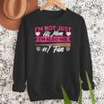 Baseball Moms I'm Not Just His Mom Baseball Mama Women Crewneck Sweatshirt