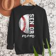 Class Of 2025 Senior 2025 Baseball Mom 2025 Women Crewneck Sweatshirt