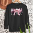 Coquette Baseball Mom Sorry Can't Baseball Bye Mother's Day Women Crewneck Sweatshirt Coquette Baseball Mom Sorry Can't Baseball Bye Mother's Day Women Crewneck Sweatshirt
