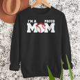 I'm A Proud Mom Baseball Mom Women Crewneck Sweatshirt I'm A Proud Mom Baseball Mom Women Crewneck Sweatshirt
