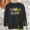 Mom Of Both Softball Baseball Mom Women Crewneck Sweatshirt