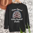 Moms Against Baseball Pants Baseball Mom Rainbow Women Crewneck Sweatshirt Moms Against Baseball Pants Baseball Mom Rainbow Women Crewneck Sweatshirt