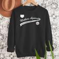 Mothers Against Baseball Pants Baseball Mom Women Crewneck Sweatshirt