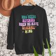 Who Needs Referees When We Have Baseball Moms Women Crewneck Sweatshirt Who Needs Referees When We Have Baseball Moms Women Crewneck Sweatshirt