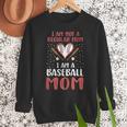 I Am Not a Regular Mom I Am a Baseball Mom Women Crewneck Sweatshirt I Am Not a Regular Mom I Am a Baseball Mom Women Crewneck Sweatshirt