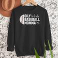 Oily Baseball Momma Essential Oils Meme For Oils Mom Women Crewneck Sweatshirt Oily Baseball Momma Essential Oils Meme For Oils Mom Women Crewneck Sweatshirt