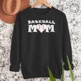 Proud Baseball Mom With Heart Game Day Women Crewneck Sweatshirt Proud Baseball Mom With Heart Game Day Women Crewneck Sweatshirt