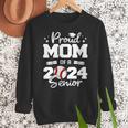 Proud Mom Of a 2024 Senior Baseball Mom 2024 Graduate Women Crewneck Sweatshirt Proud Mom Of a 2024 Senior Baseball Mom 2024 Graduate Women Crewneck Sweatshirt