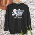 Proud Senior Mom Class Of 2024 Baseball Mom Graduate School Women Crewneck Sweatshirt Proud Senior Mom Class Of 2024 Baseball Mom Graduate School Women Crewneck Sweatshirt