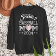 Senior Baseball Mom 2024 Class Of 2024 Graduation Women Crewneck Sweatshirt Senior Baseball Mom 2024 Class Of 2024 Graduation Women Crewneck Sweatshirt