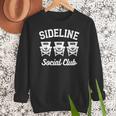 Sideline Social Club Baseball Mom Shirt Women Crewneck Sweatshirt Sideline Social Club Baseball Mom Shirt Women Crewneck Sweatshirt