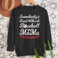 Somebody's Loudmouth Baseball Mom Mothers Day Baseball Women Crewneck Sweatshirt Somebody's Loudmouth Baseball Mom Mothers Day Baseball Women Crewneck Sweatshirt