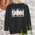 My Son Bought Me This Baseball Mom Women Crewneck Sweatshirt My Son Bought Me This Baseball Mom Women Crewneck Sweatshirt