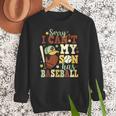 Sorry I Can't My Son Has Baseball Mother’s Day Baseball Mom Women Crewneck Sweatshirt Sorry I Can't My Son Has Baseball Mother’s Day Baseball Mom Women Crewneck Sweatshirt