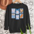 Stamps Coquette Bow Baseball Kids Youth Girls Baseball Mom Women Crewneck Sweatshirt Stamps Coquette Bow Baseball Kids Youth Girls Baseball Mom Women Crewneck Sweatshirt