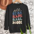 All Star Baseball Mom Women Crewneck Sweatshirt