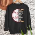 It Takes a Lot Of Balls To Be a Baseball Mom Women Crewneck Sweatshirt