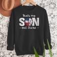 Thats My Son Out There For a Dominican Baseball Mom Women Crewneck Sweatshirt Thats My Son Out There For a Dominican Baseball Mom Women Crewneck Sweatshirt