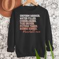 Uniform Washer Water Filler Cheerleader Baseball Mom Women Crewneck Sweatshirt Uniform Washer Water Filler Cheerleader Baseball Mom Women Crewneck Sweatshirt