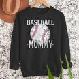 Vintage Baseball Mommy Mother's Day Sports Lover Mom Women Crewneck Sweatshirt Vintage Baseball Mommy Mother's Day Sports Lover Mom Women Crewneck Sweatshirt
