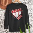 Warriors Home Plate Baseball Sports Baseball Mom Women Crewneck Sweatshirt Warriors Home Plate Baseball Sports Baseball Mom Women Crewneck Sweatshirt